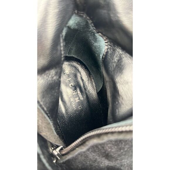 Vintage JOHN RICHMOND Women Boots US 9 EU 39 Zip-Up Suede Leather High Heels - Picture 10 of 13